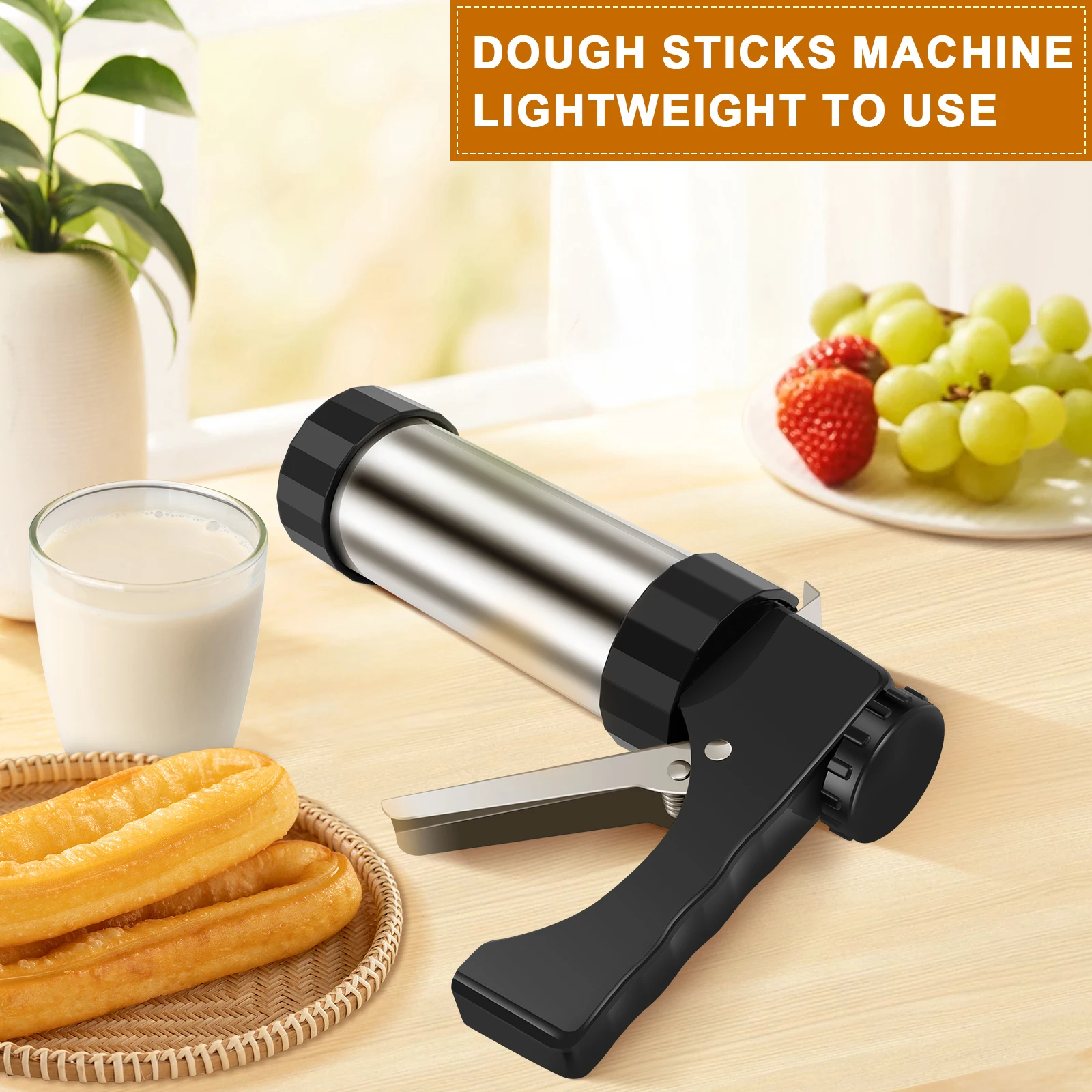 Máquina para fazer churros, ki - Churros Maker Gun avaliação e preço