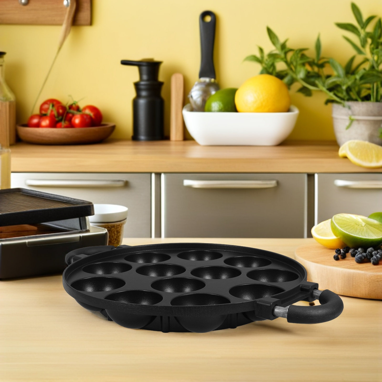Panela antiaderente para fazer - Takoyaki Grill Plate avaliação e preço