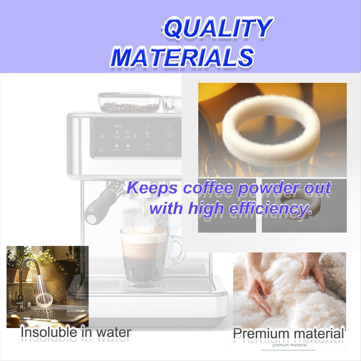 (A64E) Kit de 6 Arruelas de Fe - Breville Espresso Bes870 avaliação e preço